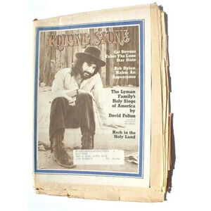 Vtg Rolling Stones January 6, 1972 Issue No. 99 Magazine Newspaper - Bob Dylan